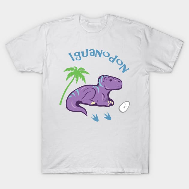 Cute Iguanodon T-Shirt by SakuraDragon